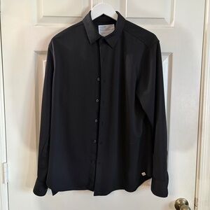 Ministry of Supply Black Dress Shirt
